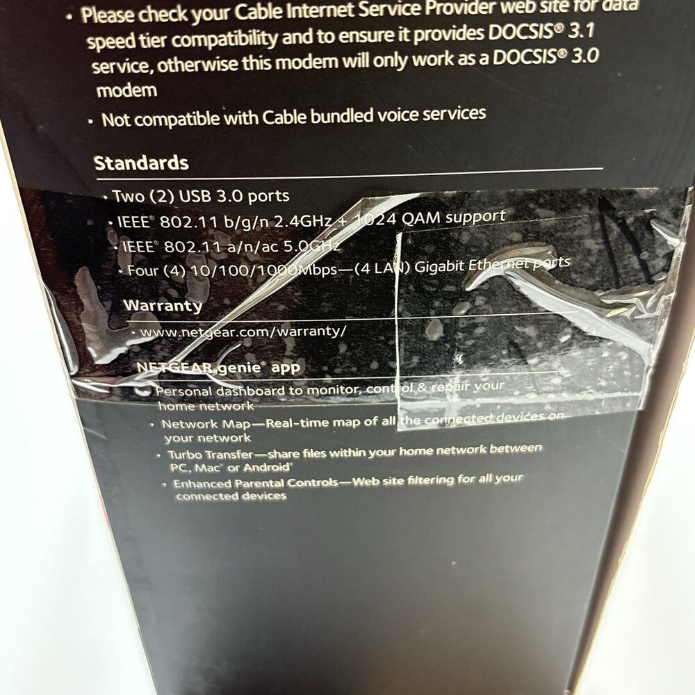 NETGEAR C7800-200NAS Wireless Router - Picture 5 of 16